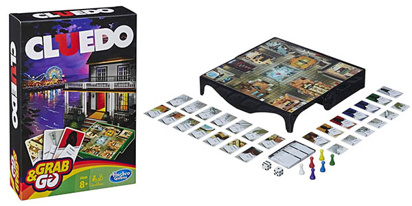 Chollo Juego Hasbro Cluedo Edición viaje por solo 7,45€ (-17%)