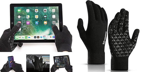 Chollo Guantes de invierno táctiles TRENDOUX por sólo 11,99€ (25% de descuento)