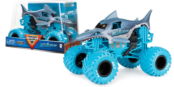 Chollo Vehículo Monster Jam Megalodon a escala 1:24 por sólo 11,80€ (63% de descuento) ¡Valoraciones TOP!