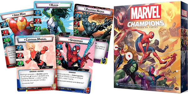 Chollo Marvel Champions: El juego de cartas por sólo 35,98€ con descuento automático y envío gratis (-49%)