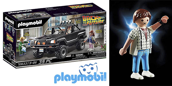 Chollo Playmobil 70633 Regreso al futuro La camioneta de Marty por sólo 27,99€ (44% de descuento)