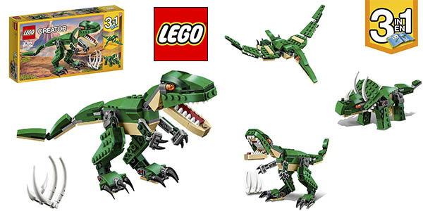 Chollo Lego 31058 Creator 3en1 Grandes Dinosaurios por sólo 12,73€ ¡Valoraciones altas!