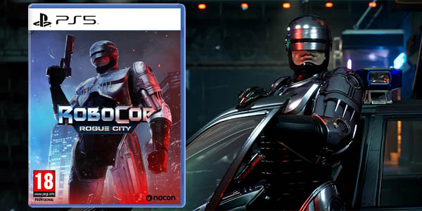 Chollo RoboCop: Rogue City para PS5 por sólo 33,99€ con envío gratis (-33%)