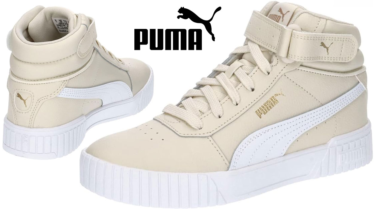 Chollo Zapatillas Puma Carina 2.0 Mid para mujer por sólo 36,09€ y envío gratis con cupón descuento (-26%)