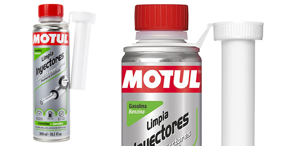 Chollo Aditivo limpiador de inyectores de gasolina Motul de 300 ml por sólo 8,68€ (41% de descuento)