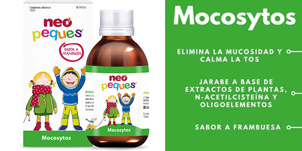 Chollo Jarabe expectorante infantil Mocosytos de 150 ml por sólo 6,19€ (-47%)