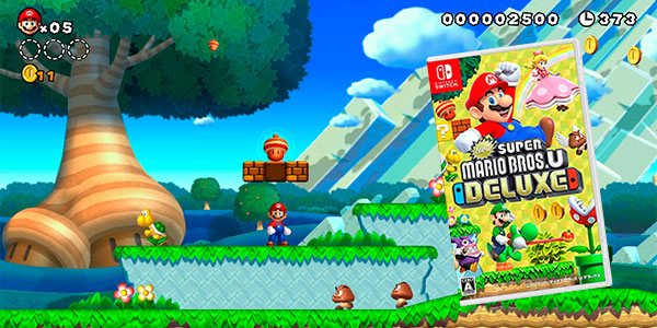 Chollo New Super Mario Bros. U Deluxe para Nintendo Switch por sólo 36,03€ con envío gratis (-40%)