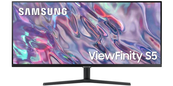 Chollo Monitor ultrapanorámico Samsung Viewfinity S5 de 34″ WQHD por sólo 211,65€ con cupón descuento (-47%)