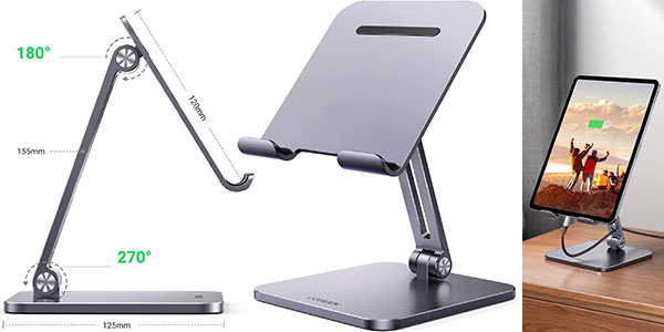 Chollo Soporte giratorio Ugreen para tablet por sólo 12,67€ (-54%)