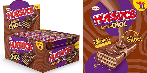 Chollo Pack x25 Huesitos Superchoc XL por sólo 10,32€ (54% de descuento)