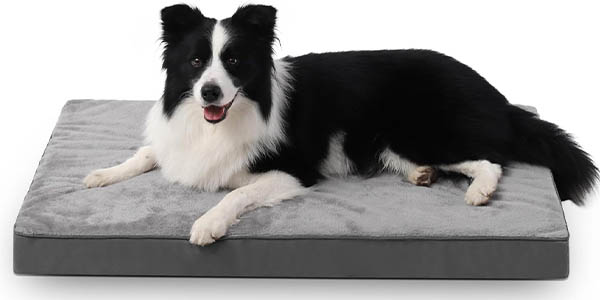 Chollo Cama para perros de espuma ortopédica con funda lavable por sólo 23,99€ con cupón descuento (-40%)