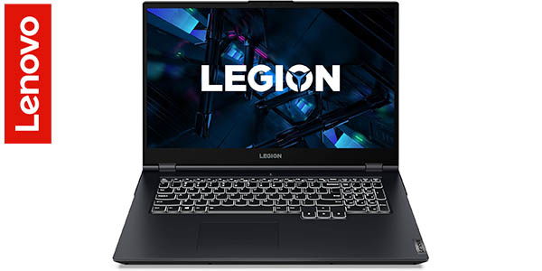 Chollo Lenovo Legion 5 17ITH6H de 17.3″ Full HD 144 Hz (i7-11800H, 16 GB RAM, 1 TB SSD, RTX 3060) por sólo 949€ (-42%)