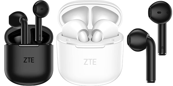 Chollo Auriculares TWS inalámbricos ZTE Buds con cancelación de ruido por sólo 11,90€ (-60%)