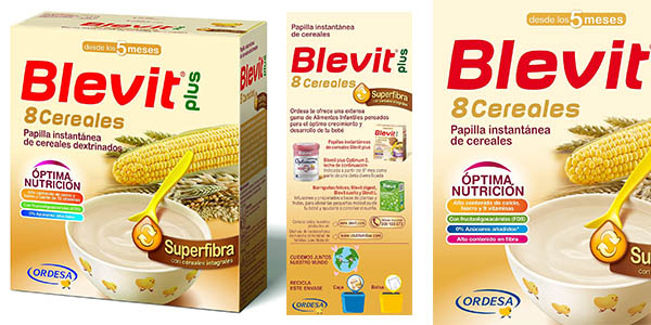 Chollo Papilla Blevit Plus Superfibra 8 Cereales de 600 gramos por solo 6,05€ (30% de descuento)