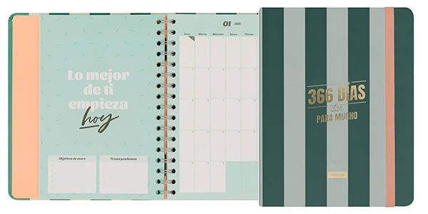 Chollo Agenda Mr. Wonderful “366 días dan para mucho” por solo 9,97€ (50% de descuento)