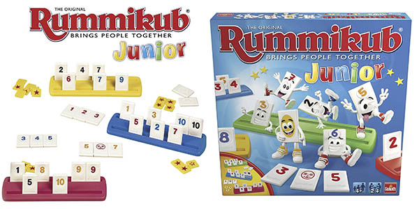 Chollo Juego Rummikub Junior por sólo 21,33€ (15% de descuento)