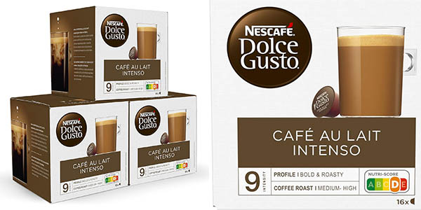 Chollo Pack x90 cápsulas Café con leche Nescafé Dolce Gusto por sólo 20,48€ (-17%)