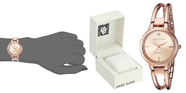 Chollo Reloj de pulsera Anne Klein para mujer por solo 35€ con envío gratis (61% de descuento)