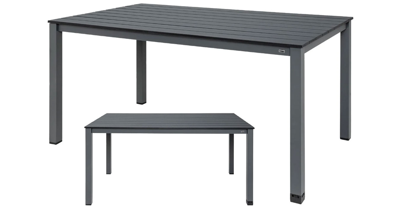 Disfruta del buen tiempo con esta mesa de aluminio para jardín ¡A MITAD DE PRECIO!