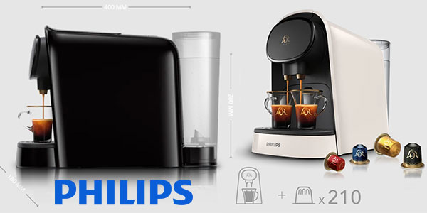 Chollo Cafetera L’Or Barista + 210 cápsulas L’Or originales por sólo 89€ con envío gratis