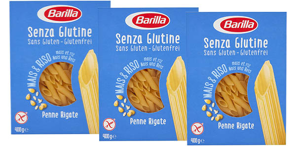 Chollo Pack x3 Pasta Barilla sin gluten de 400 gramos por sólo 5,30€ con el 3×2 de Amazon (-33%)