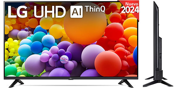 Chollo Smart TV LG UHD AI ThinQ 2024 de 43″ por sólo 326,18€ con envío gratis (-27%)