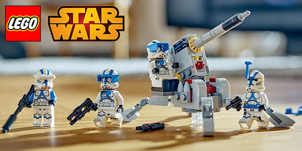 Chollo Pack de Combate: Soldados Clon de la 501 de LEGO Star Wars por sólo 14,99€ (-25%)