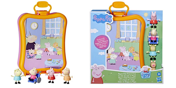 Chollo Estuche Peppa Pig Los Amigos Del Colegio con 4 figuras por sólo 12,46€