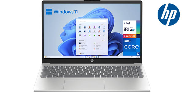 Chollo Portátil HP 15-fd0045ns de 15.6″ FHD (i7-1355U, 16 GB RAM, 512 GB SSD, Windows 11 Home) por sólo 649,99€ con envío gratis (-35%)