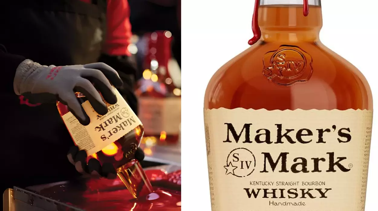 Chollo Maker’s Mark Handmade Bourbon Whisky de 700 ml por sólo 27,39€ (17% de descuento)