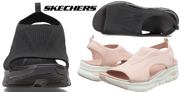 Chollo Sandalias Skechers Arch Fit – City Catch para mujer por sólo 43,30€ con envío gratis (-46%)