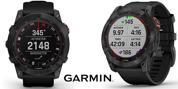 Chollazo Reloj deportivo Garmin Fēnix 7X Solar por sólo 539€ con envío gratis (-40%)