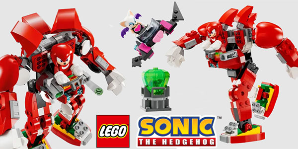 Chollo Set LEGO Sonic – Robot Guardián de Knuckles por sólo 26,99€ (-23%)