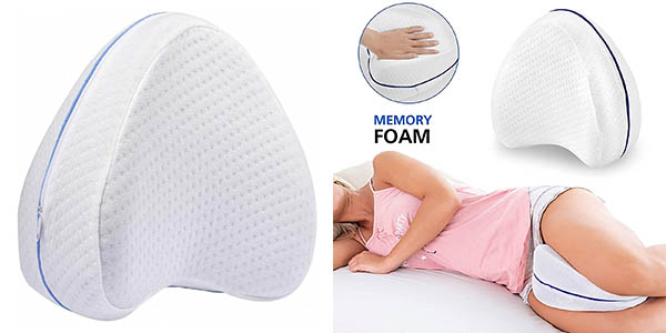 Chollo Almohada ortopédica SpotHomely para pierna y rodilla por sólo 8,50€ (-23%)