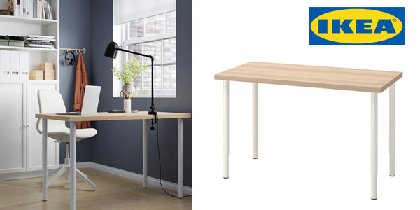 Chollo Escritorio Lagkapten/Olov de Ikea por sólo 55€ (-35%)