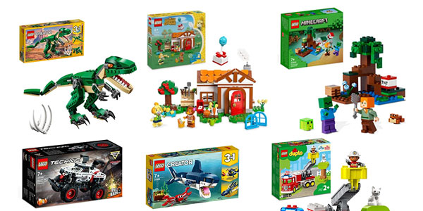 Ahorra el 50% en la 2ª unidad al comprar 2 sets de LEGO en Amazon ¡CORRE!