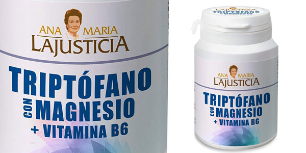 Chollo Triptofano con magnesio + VIT B6 Ana Maria Lajusticia de 60 comprimidos por sólo 8,43€ (38% de descuento)