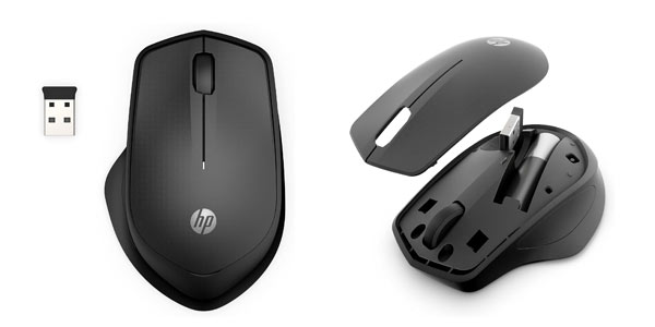 Chollo Ratón inalámbrico silencioso HP 280 con batería por sólo 14,99€ (-40%)