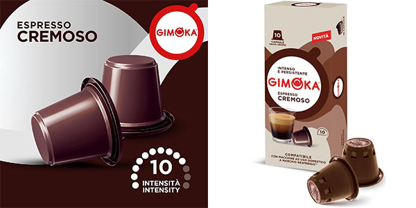 Chollo Pack de 100 cápsulas Gimoka Cremoso para Nespresso por sólo 13,84€ (-15%)