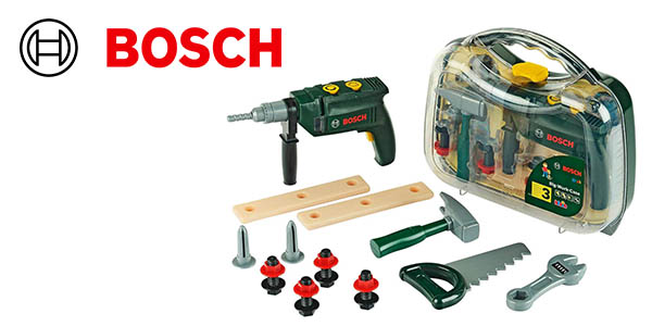 Chollo Maletín de herramientas Bosch Theo Klein 8416 para niños por solo 21,29€ (58% de descuento)