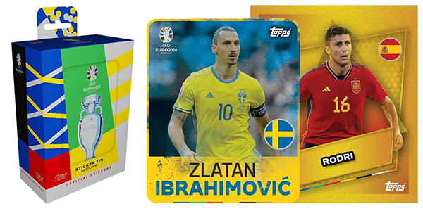 Chollo Colección oficial de stickers EURO 2024 de Topps por solo 9,99€ ¡Top ventas!