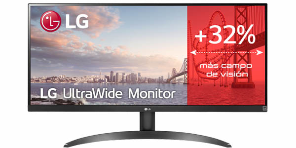 Chollo Monitor ultrapanorámico LG UltraWide 29WP500-B de 29″ por sólo 151,05€ y envío gratis con cupón descuento (-24%)