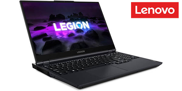 Chollo Portátil Lenovo Legion 5 15ACH6H de 15,6″ Full HD (Ryzen 7 5800H, 16 GB, 1 TB SSD, RTX 3070) por sólo 999€ (-39%)