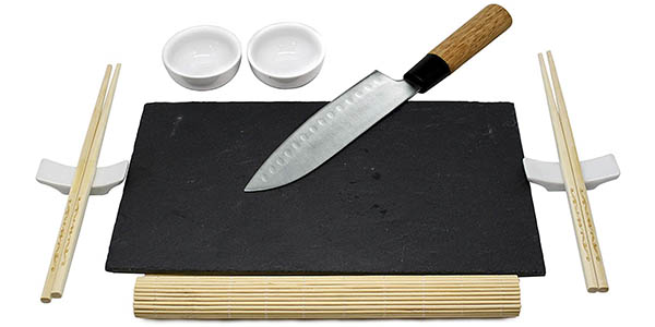 Chollo Set Nerthus de 9 piezas para hacer sushi por sólo 10,38€ (26% de descuento)