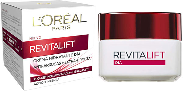 Chollo Crema de día antiarrugas L’Oréal Paris Revitalift de 50 ml por sólo 6,33€ con descuento automático (-37%)