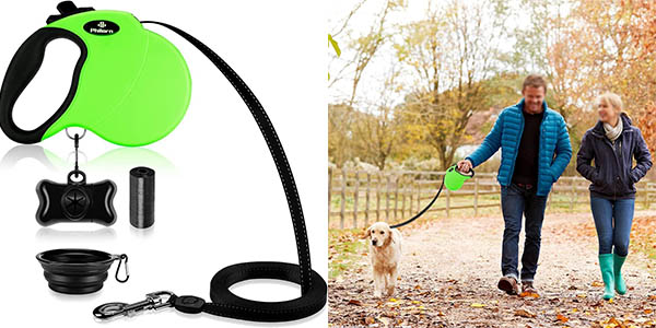 Chollo Correa extensible para perros por sólo 13,99€ (-39%)