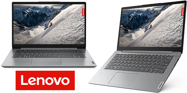 Chollazo Portátil Lenovo IdeaPad 1 Gen 7 de 14″ FullHD (AMD 3020e, 4GB RAM, 256GB SSD) por sólo 229€ con envío gratis (-30%)