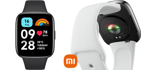 Chollo Xiaomi Redmi Watch 3 Active por sólo 33,99€ con envío gratis (32% de descuento)