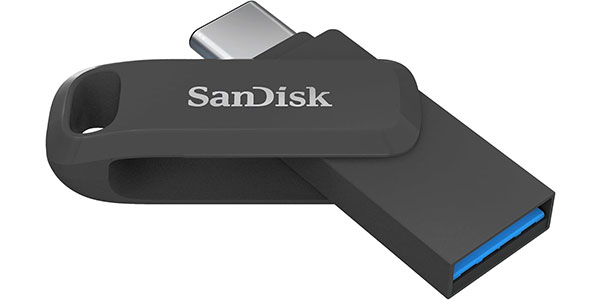 Chollo Memoria SanDisk Ultra Dual Drive Go de 64 GB por sólo 9,08€ (-55%)