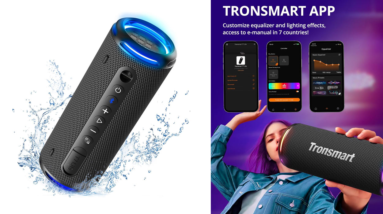 Amazon rebaja este fantástico altavoz Tronsmart con luz LED, ecualización personalizable y unas valoraciones brutales